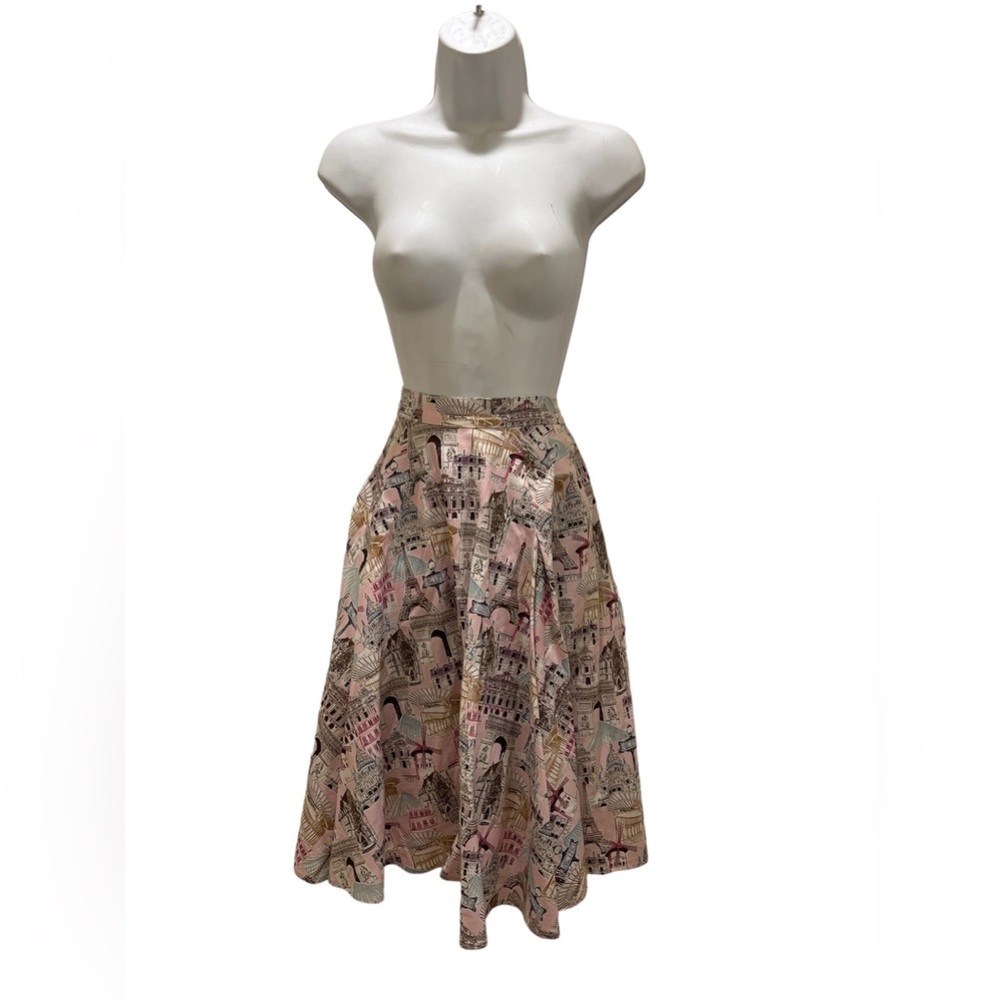 Audrey K circle skirt